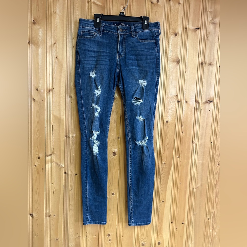Men’s Mid-Rise Super Skinny Hollister Jeans